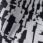 Мебельная ткань Жаккард черно-белый принт 145 см T2-126 варинант исполнения - 3 | Loft Concept в Новосибирске