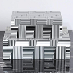 Набор из двух шкатулок Noe Black White Box варинант исполнения - 2 | Loft Concept в Новосибирске