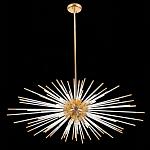 Дизайнерский светильник с лучами Morning Sun Chandelier Gold варинант исполнения - 1 | Loft Concept в Новосибирске