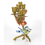 Бронзовый подсвечник на 7 свечей Eden Garden варинант исполнения - 3 | Loft Concept в Новосибирске