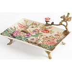 Блюдо фарфоровое Поле цветов Terra варинант исполнения - 2 | Loft Concept в Новосибирске