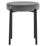 Табурет с мягким круглым сиденьем RIO Grey варинант исполнения - 2 | Loft Concept в Новосибирске