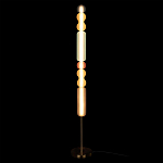 Торшер с разноцветными стеклянными цилиндрами и шарами Eclecticism  варинант исполнения - 1 | Loft Concept в Новосибирске