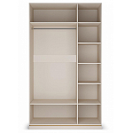 Шкаф 3-х дверный с зеркальными дверями Satin Furniture варинант исполнения - 3 | Loft Concept в Новосибирске