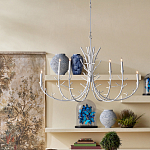 Люстра белая в виде веток White Natural Lines варинант исполнения - 5 | Loft Concept в Новосибирске