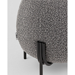 Пуф Флик ткань букле тёмно-серый варинант исполнения - 4 | Loft Concept в Новосибирске