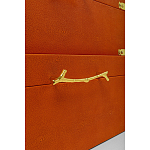 Комплект оранжевых чемоданов Golden Twigs варинант исполнения - 4 | Loft Concept в Новосибирске