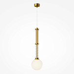 Подвесной светильник со стеклянными вставками Helios варинант исполнения - 1 | Loft Concept в Новосибирске