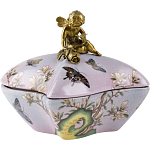 Фарфоровая шкатулка Butterflies and an angel варинант исполнения - 2 | Loft Concept в Новосибирске