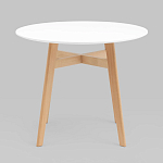 Обеденный стол с белой столешницей ELUNED FURNITURE варинант исполнения - 2 | Loft Concept в Новосибирске