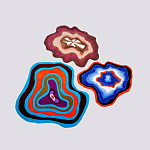 Сет из 3-х ковров «SAPPHIRE, QARTZITE, LABRADORITE» варинант исполнения - 1 | Loft Concept в Новосибирске