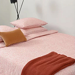 Постельное белье розового цвета с рисунком 150х200 см Blossom Essence варинант исполнения - 5 | Loft Concept в Новосибирске