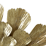 Зеркало круглое настенное в металлической раме Sunny Golden Petals варинант исполнения - 5 | Loft Concept в Новосибирске