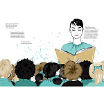 Megan Hess. Audrey Hepburn варинант исполнения - 6 | Loft Concept в Новосибирске