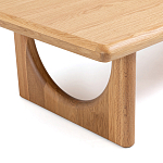 Стол журнальный из массива и шпона дуба Oak Essence Carden варинант исполнения - 4 | Loft Concept в Новосибирске