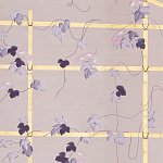 Обои ручная роспись Morning Glory Original colourway on shot slub silk варинант исполнения - 1 | Loft Concept в Новосибирске