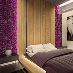 Гипсовая 3D панель с принтографией PM-45 варинант исполнения - 2 | Loft Concept в Новосибирске