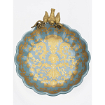 Блюдо фарфоровое Птица на ветке Flora варинант исполнения - 5 | Loft Concept в Новосибирске