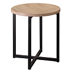 Стол журнальный круглый в стиле лофт Urban Style Space 2 варинант исполнения - 1 | Loft Concept в Новосибирске