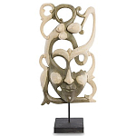 Маска ручной работы деревянная резная Mask Divorces варинант исполнения - 1 | Loft Concept в Новосибирске