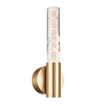 Бра c цилиндрическим прозрачным плафоном с имитацией из кубиков льда Freezing варинант исполнения - 2 | Loft Concept в Новосибирске