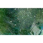 Керамический столик зеленый "Цилиндр" варинант исполнения - 1 | Loft Concept в Новосибирске