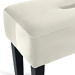 Мягкий  пуф на черных ножках Winton Pouf варинант исполнения - 10 | Loft Concept в Новосибирске