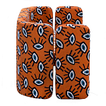 Акцентный Двухместный Диван Leela Оранжевый Орнамент варинант исполнения - 4 | Loft Concept в Новосибирске