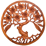 Панно из дерева Sakura Panel With Trees варинант исполнения - 1 | Loft Concept в Новосибирске