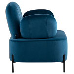 Мягкое кресло на ножках из металла COLOR BLOCK варинант исполнения - 3 | Loft Concept в Новосибирске