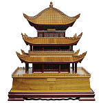 Макет Китайской башни архитектурная миниатюра  варинант исполнения - 2 | Loft Concept в Новосибирске