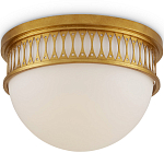 Потолочный светильник с фактурным золотым каркасом Exceptional Classic Design варинант исполнения - 1 | Loft Concept в Новосибирске