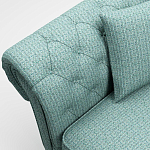 Мебельная ткань Шенилл бирюзовый цвет 142 см T4-61 варинант исполнения - 10 | Loft Concept в Новосибирске