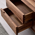 Тумба под телевизориз массива дерева TV Stand made of Walnut Wood варинант исполнения - 7 | Loft Concept в Новосибирске