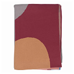 Плед из хлопка с абстрактным принтом Elysian Flow Ember варинант исполнения - 5 | Loft Concept в Новосибирске