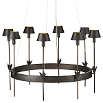 Люстра круглая со светодиодными лампами Innovation варинант исполнения - 3 | Loft Concept в Новосибирске