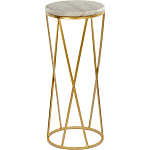 Столик дизайнерский Beige marble варинант исполнения - 1 | Loft Concept в Новосибирске