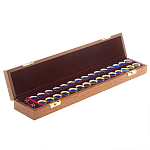 Нарды настольные из натурального камня лазурит и долерит Backgammon from Stone варинант исполнения - 9 | Loft Concept в Новосибирске