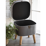 Пуф Leather with a snap варинант исполнения - 3 | Loft Concept в Новосибирске