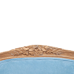 Кресло Ava Classical Armchair light blue velour варинант исполнения - 4 | Loft Concept в Новосибирске