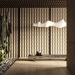 Гипсовая 3D Панель OCTOPUS варинант исполнения - 1 | Loft Concept в Новосибирске