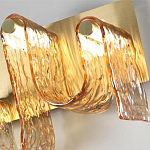 Бра волнистой формы из фактурного стекла Big Wave варинант исполнения - 8 | Loft Concept в Новосибирске