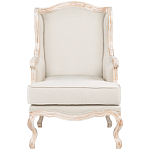 Кресло из массива бука бежевое Solid Luxury варинант исполнения - 1 | Loft Concept в Новосибирске