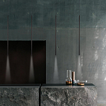 Подвсеной светильник светодиодный металлический цилиндрической формы Высота 60см Trumpet tube варинант исполнения - 6 | Loft Concept в Новосибирске