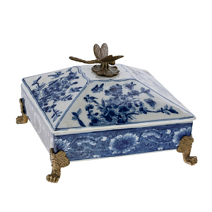 Шкатулка Dragonfly Holder bronze