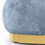 Длинный овальный пуф Ambrose Soft Oval Pouf варинант исполнения - 7 | Loft Concept в Новосибирске