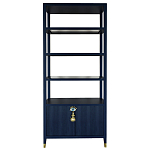 Стеллаж со стеклянными полками Elsa Dreams Blue варинант исполнения - 9 | Loft Concept в Новосибирске