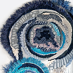 Текстильный Арт-объект ручной работы Galaxy варинант исполнения - 2 | Loft Concept в Новосибирске