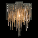 Бра с перфорированными металлическими дугами и цепочками 22 см Atlantis Chain варинант исполнения - 10 | Loft Concept в Новосибирске