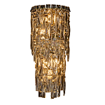 Бра с каскадом из прозрачного хрусталя и корпусом золотого цвета Constant Sparks варинант исполнения - 7 | Loft Concept в Новосибирске